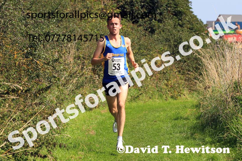 Senior Men, Farringdon Cross Country Relays, Sunderland.  Photo: David T. Hewitson/Sports for All Pics